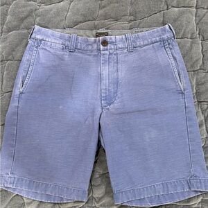 J. Crew Blue Flat Front Shorts